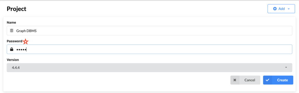 Neo4j desktop create local database